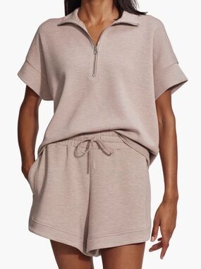 Varley Richie Shirt in Taupe